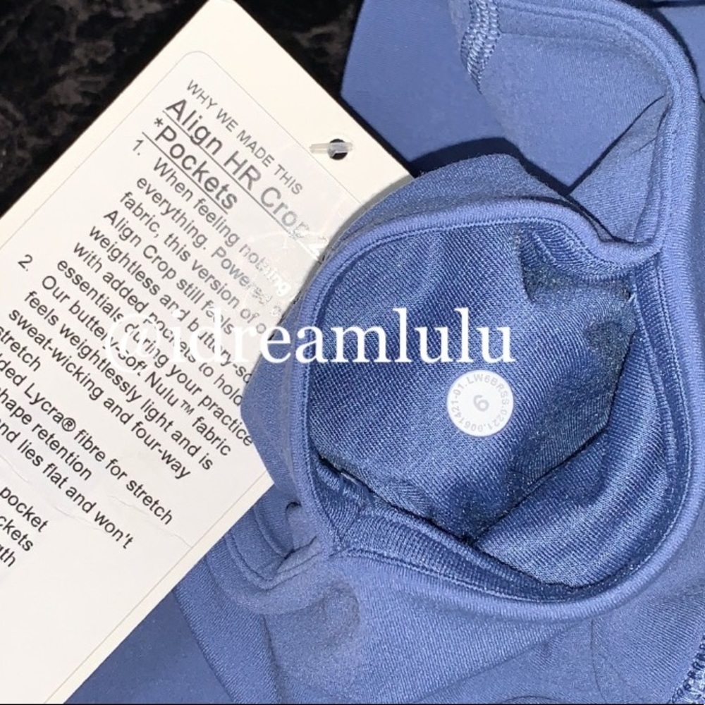 🌿NWT Lululemon Align HR Pant 23” Pockets - Picture 4 of 6